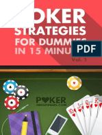 Poker Strategies For Dummies 15 Minutes
