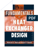 Fundamentals of Heat Exchanger Design, 