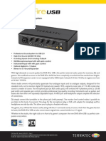 High End USB 2.0 Audio System: DMX 6fire USB Version 03.09.2013 Page 1