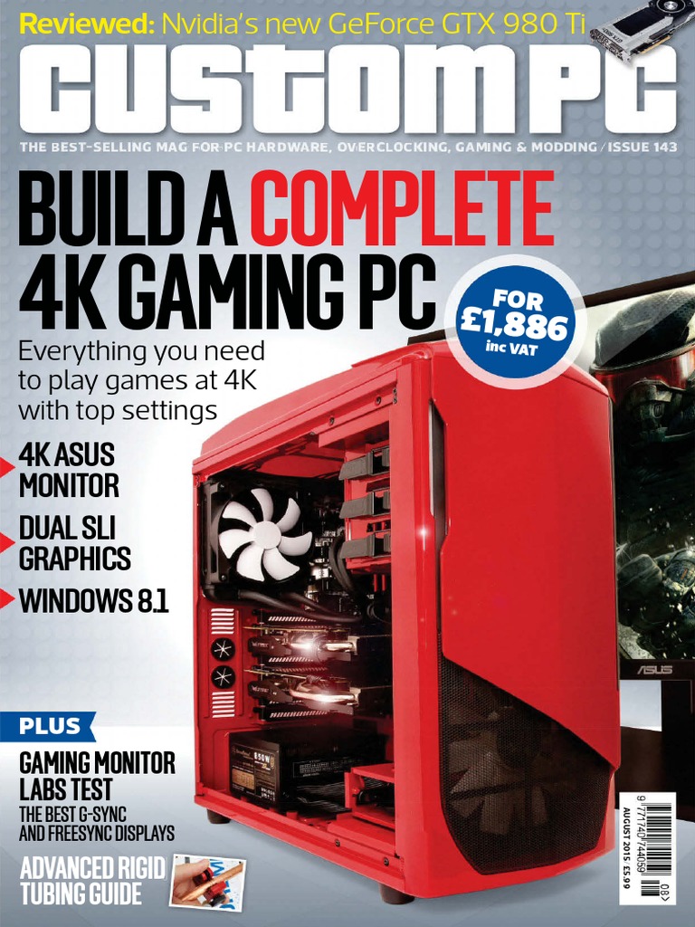 Custom PC - August 2015 UK, PDF, Electronics