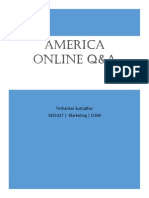 America Online (AOL) Q&A