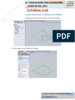 SOLID WORKS-Tutorial 09