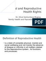 Sexual and Reproductive Health Rights FOWODE