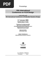 19th International Conference On VLSI Design: Proceedings