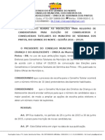 Edital n. 005-2015 - Reabertura de Inscriçoes - Cmdca - Conselho Serrinha 