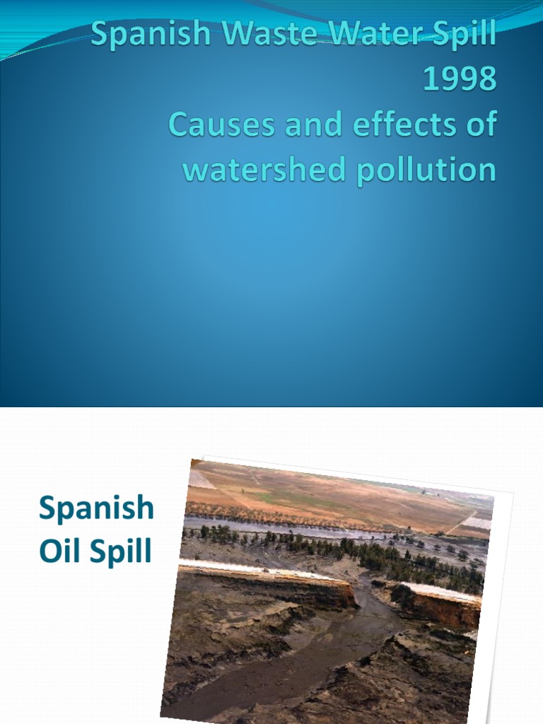 River and Stream Pollution Case Spanish Waste Water Spill 1998