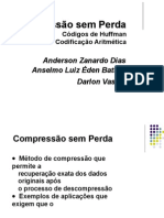 001 - Compressao Sem Perdas - Huffman e Aritmetica