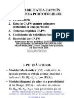 8 Curs Modelul Capm de Estimare A Rentab Portof de Actiuni