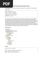 JSF Insert Data Into Database Table PDF