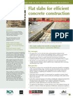 Flat Slabs for Efficient Concrete Construction