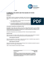 SIA Guidance Note 47 Flammable Solvents the Hazard of Static Electricity