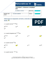 MII-U2- Actividad 1. Números Complejos