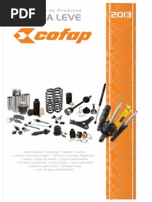 COFAP 2013 Cat Susp 2013 | PDF | Suspensão (veículo) | Carro