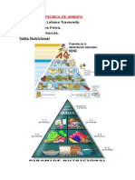 Tabla Nutricional