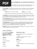 Circular Letter Format with Sample | PDF