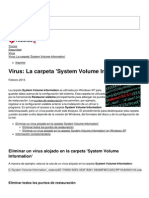 Virus La Carpeta System Volume Information 167 Njokzt