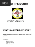 Hybrid Vehicles 1