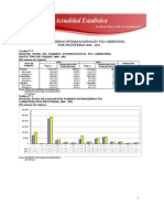 Actualidad Estadistica Flujo de Viajeros Internacionales via Carretera Por Fronteras 2010-2011 - InE