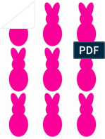 Pink Bunny Printable