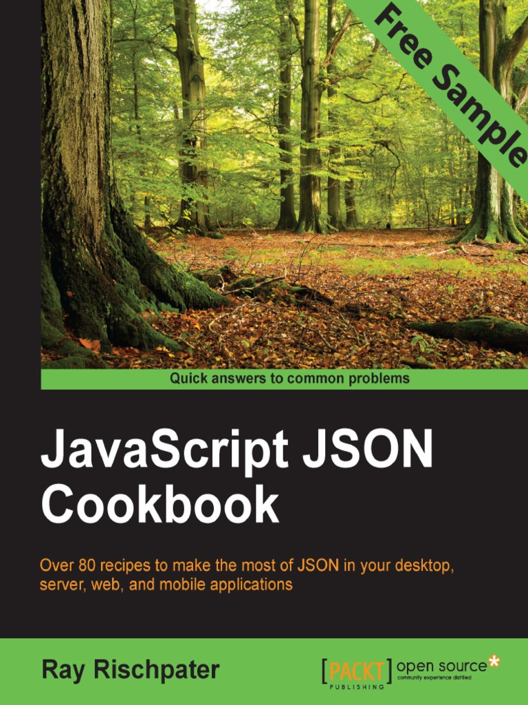 JavaScript JSON Cookbook - Sample Chapter | PDF | Json | Java Script