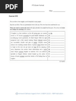 PT3 Format Exercises - Section A