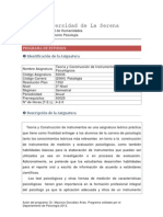 [50035] Teoría y Construcción de Instrumentos Psicológicos 2014