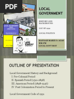 Download History of Local Government Units in the Philippines by HannahAgas SN269747936 doc pdf