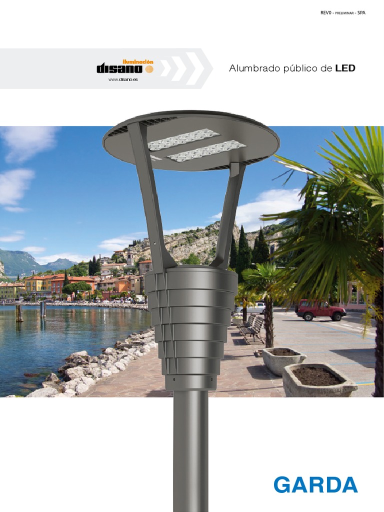 Disano Luminaria LED GARDA para alumbrado público Electronics