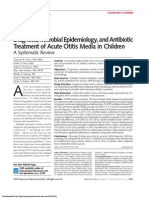 Diagnosis,Microbial Epidemiology, and Antibiotic Treatment of Acute Otitis Media in Children