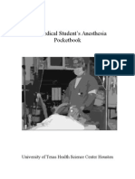 AnesthesiaPocketbook for Medical Students