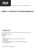 Chapter 1-Introduction To Software Engineering