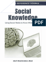 John P. Girard and JoAnn L. Girard - Social Knowledge