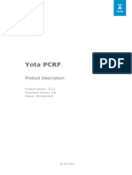 Yota PCRF 3.5.2 Product Description