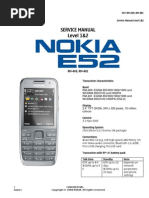 Nokia E52 Service Manual L1&L2