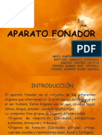 Aparato Fonador