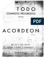 Anzaghi - Metodo Completo Progressivo para Acordeon PDF