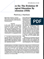 Harrison Forty Years On The Evolution of Theological Education by Extension Tee 20042