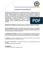 Contabilidad A Traves de Normas IFRS