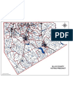 Ellis County Election Precinct Map