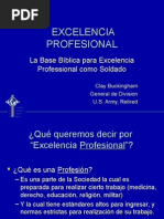 Professional Excellence (Español)