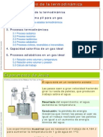 Primer Principio de La Termodinámica