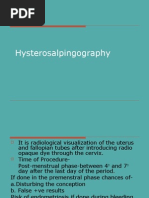 Hysterosalpingography