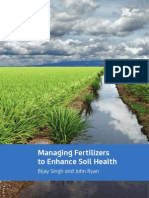 Managing fertilizers to enhance soil health