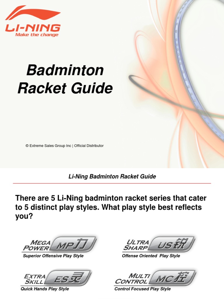 LN Badminton Racket Guide Pound (Mass) Sports