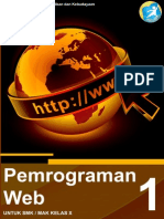 Pemrograman Web X-1
