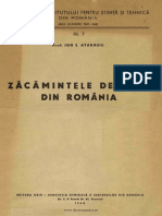 Zăcămintele de Ţiţei Din România PDF