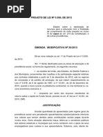 EMP 30-2013 ao PL 5500-2013