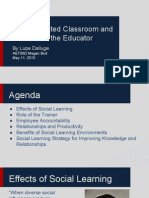 wk6 PP Slidesthe Integrated Classroom and The Role of The Educator Aet562