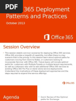 Office 365 Deployment Patterns and Practices