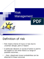 I & II - Introduction to Value & Risk Mgt. & Process Summary